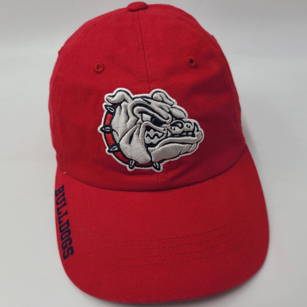 Gonzaga Bulldogs Hat Strapback Russell Red NCAA University Zags Casual Wear Men